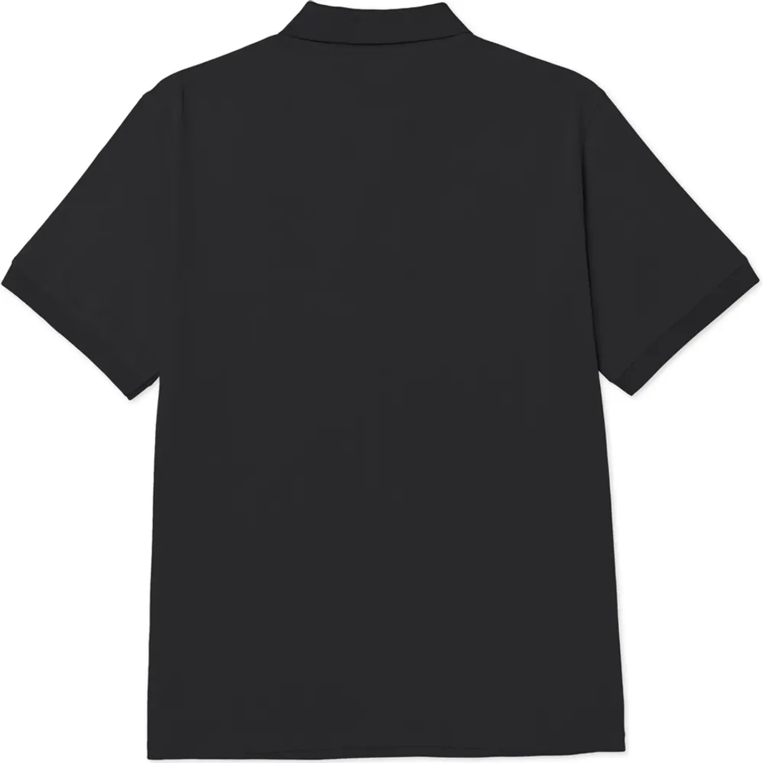 Polo Cat Camisero Manga Corta Hombre Shirt Cat Logo Jersey Polo color negro | Platanitos