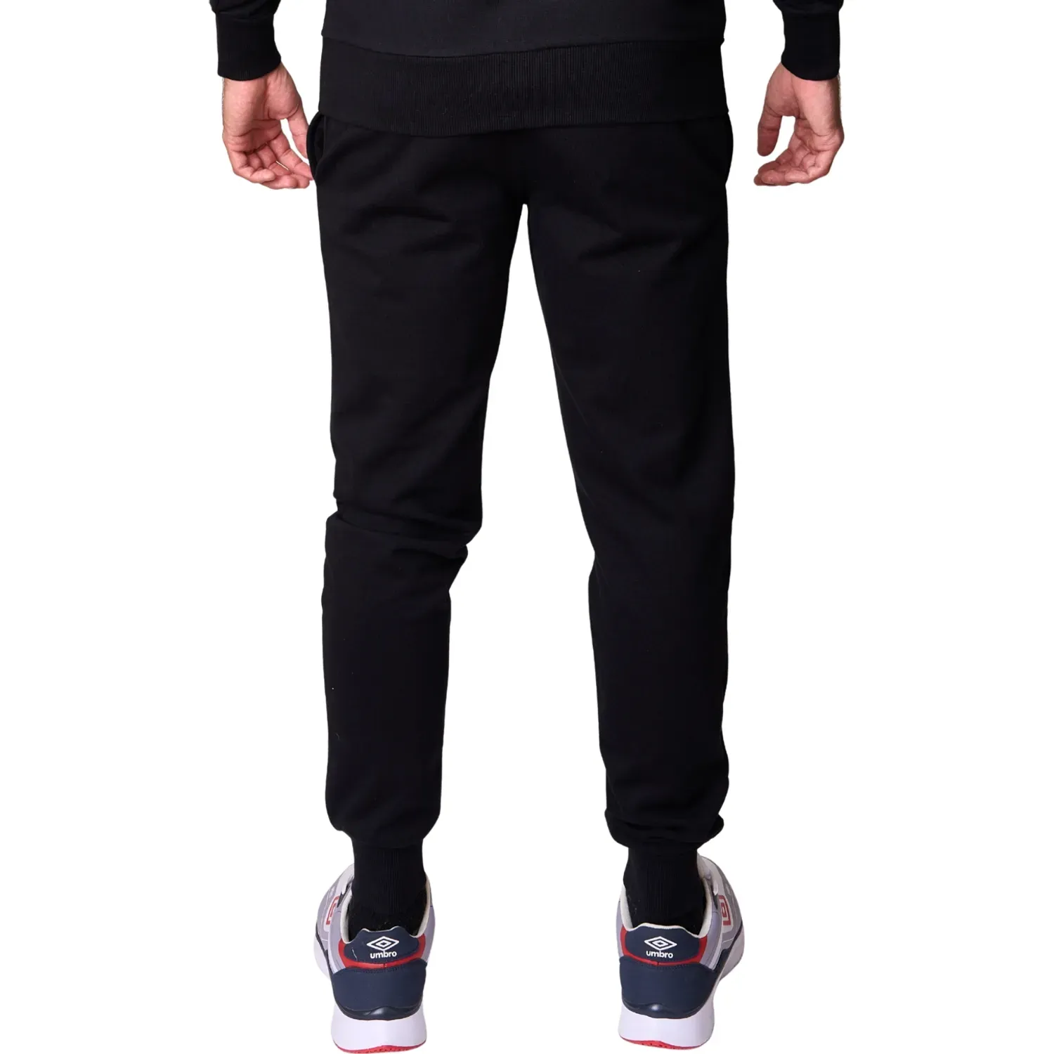 Pantalon Umbro Deportivo Hombre Fleece Jogger color negro | Platanitos