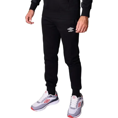 Pantalon Umbro Deportivo Hombre Fleece Jogger color negro | Platanitos