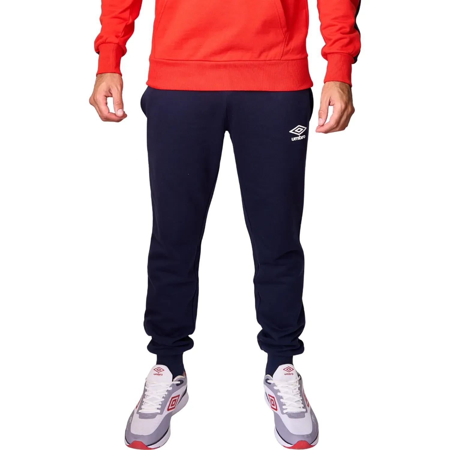 Pantalon Umbro Deportivo Hombre Fleece Jogger color navy | Platanitos