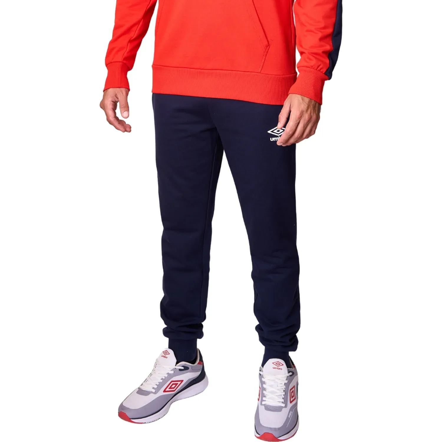 Pantalon Umbro Deportivo Hombre Fleece Jogger color navy | Platanitos