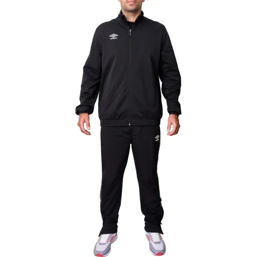 Conjunto Umbro Deportivo Hombre Knit Tracksuit color negro | Platanitos