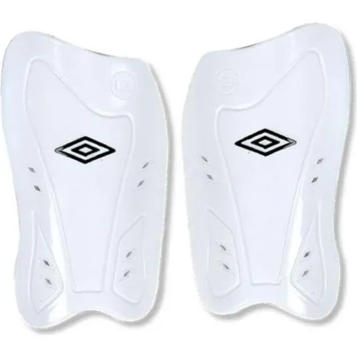 Canillera Umbro Futbol Unisex Mini Slip Small Di color blanco | Platanitos