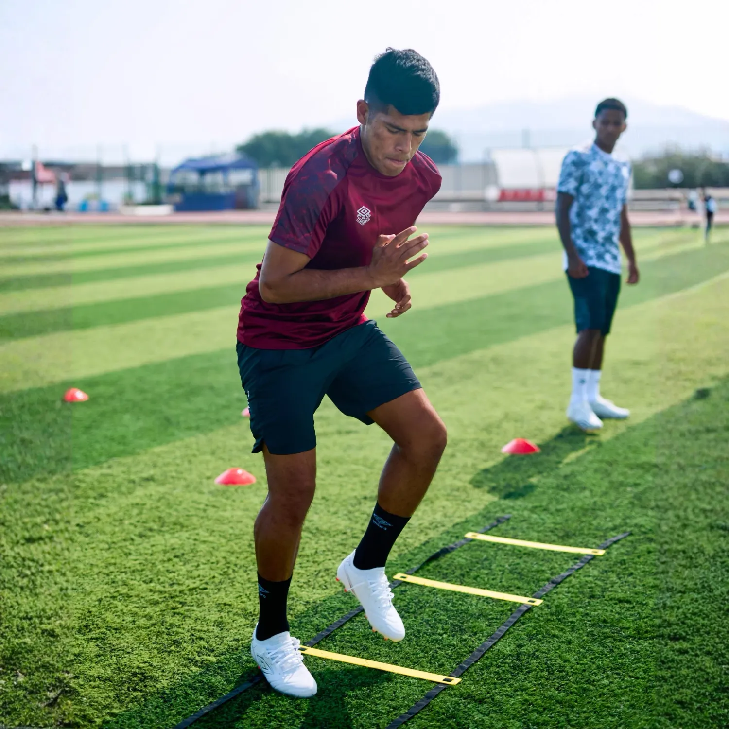 Escalera Umbro De Entrenamiento Unisex 2m Speed Ladder color amarillo | Platanitos