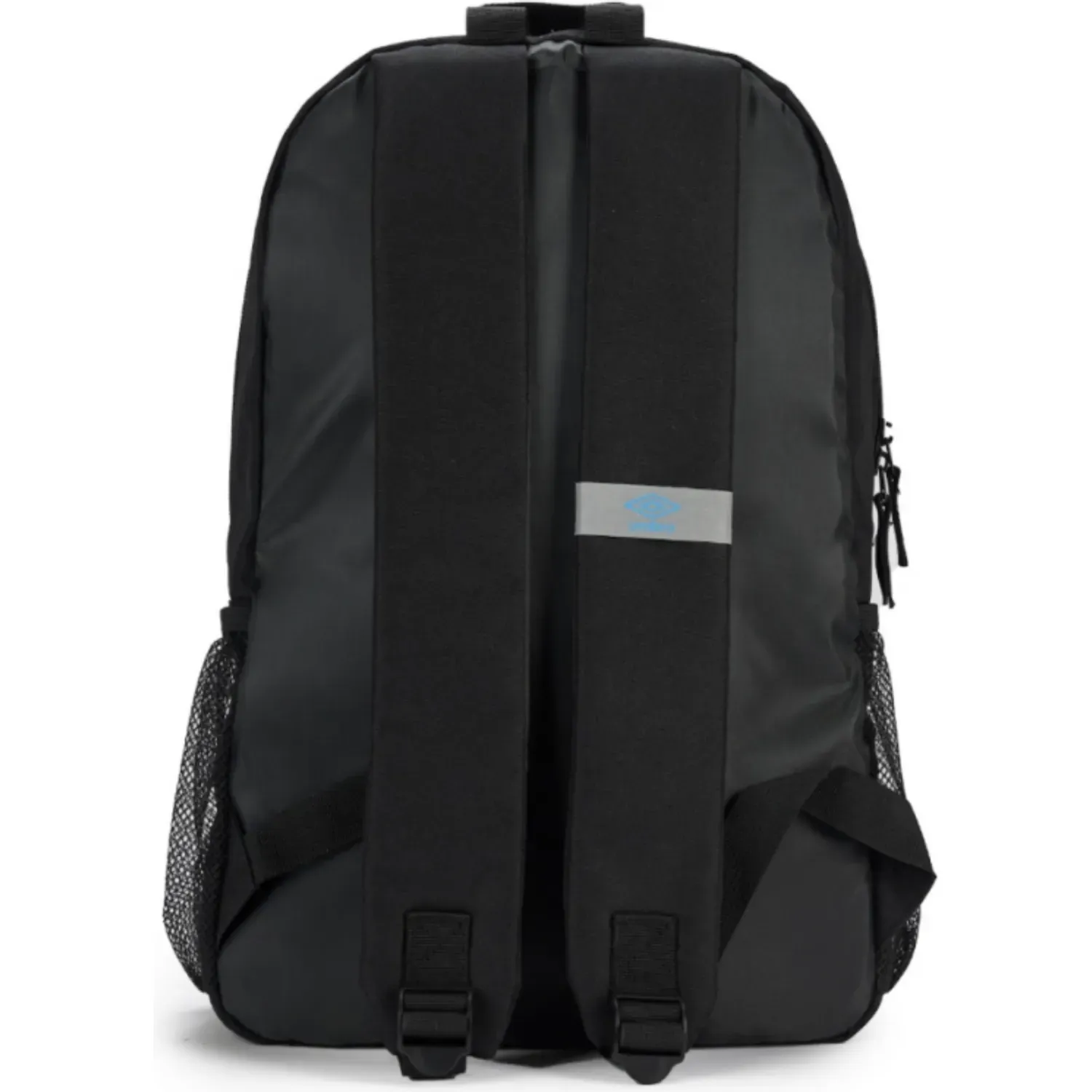 Mochila Umbro Deportiva Unisex Stratus Backpack color negro/celeste | Platanitos