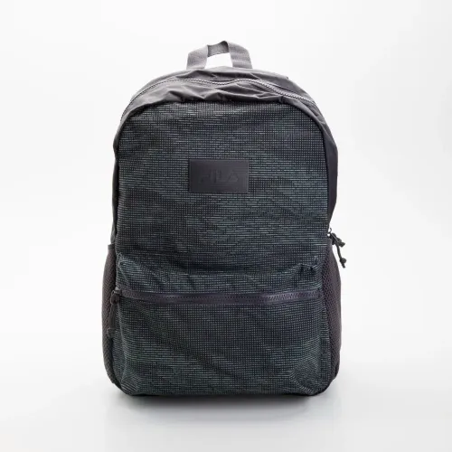 Mochila Fila Deportiva Unisex Backpack Stampa color plateado | Platanitos