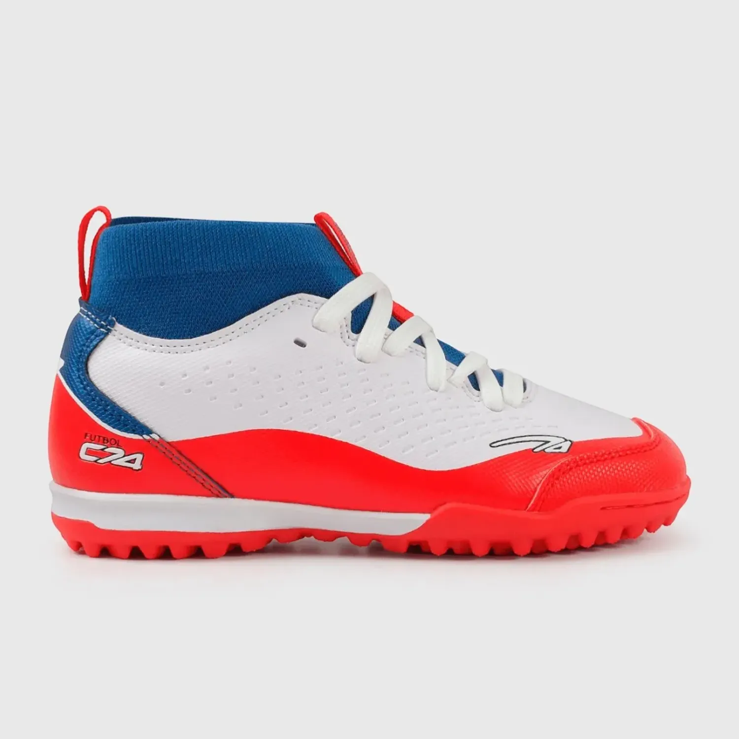 Zapatillas Colloky De Futbol Niños Kunix 58670298i25 color blanco | Platanitos