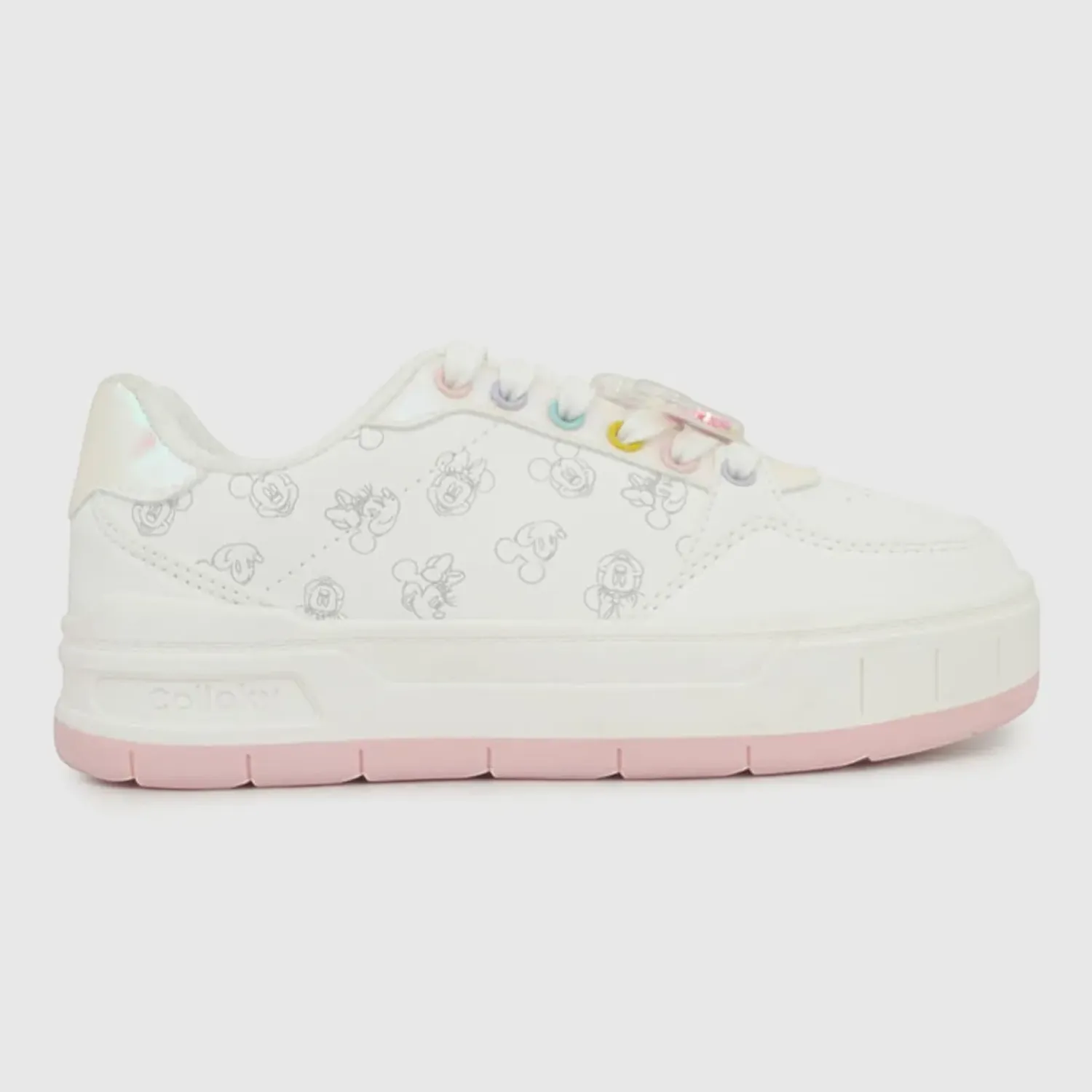 Zapatilla Colloky Niños Kunix 57150210i26 color blanco | Platanitos