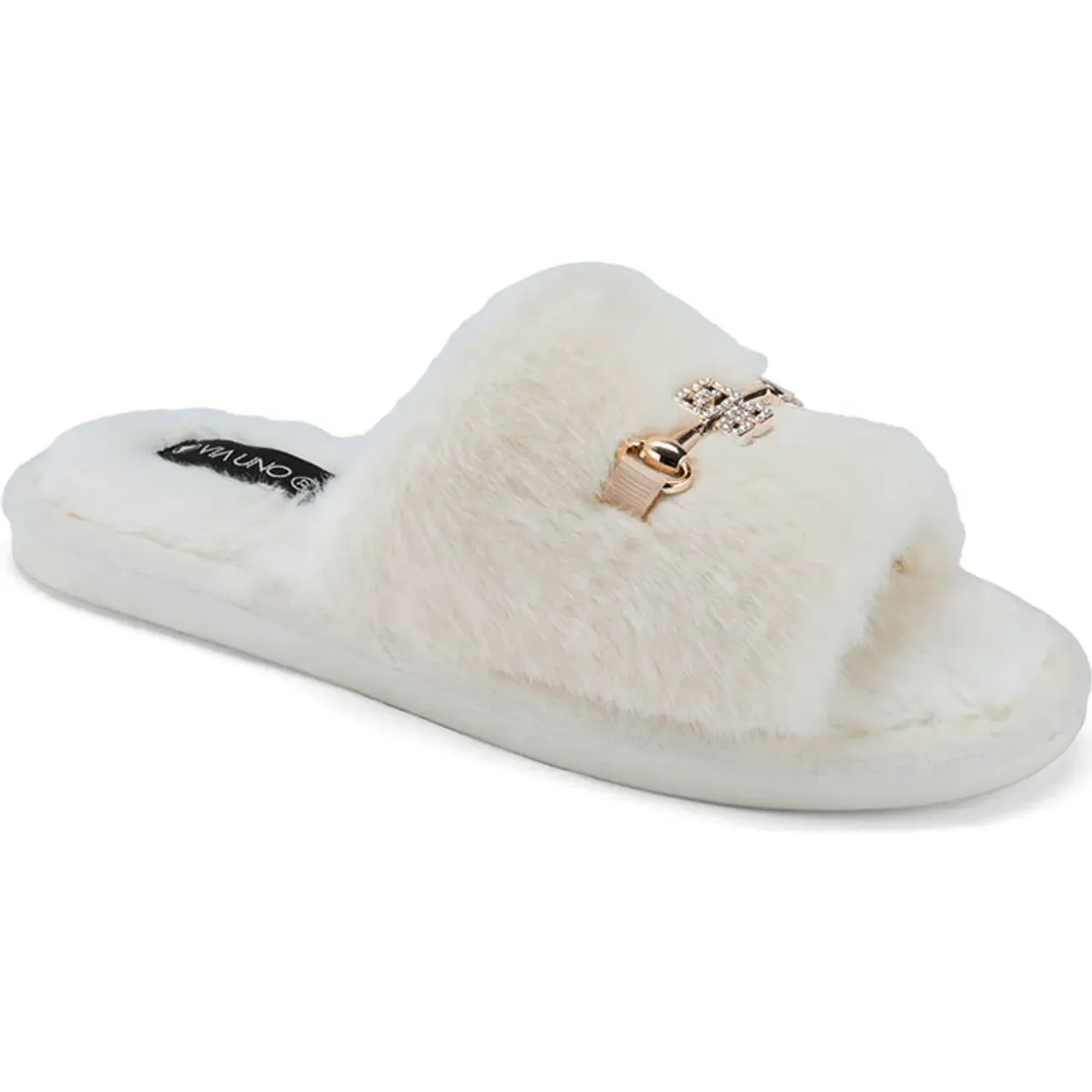 Sandalia Via Uno Mujer Hhs-25w-1001 color beige | Platanitos