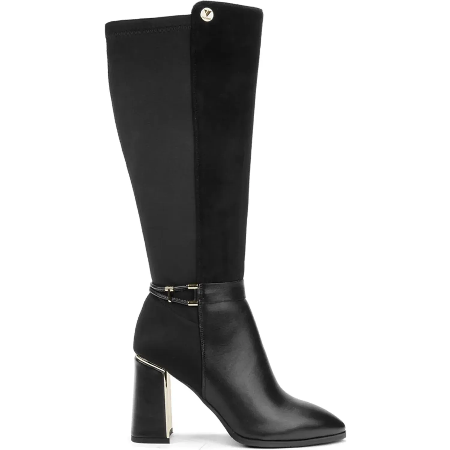 Bota Via Uno De Vestir Mujer Df2529-D5541 color black | Platanitos