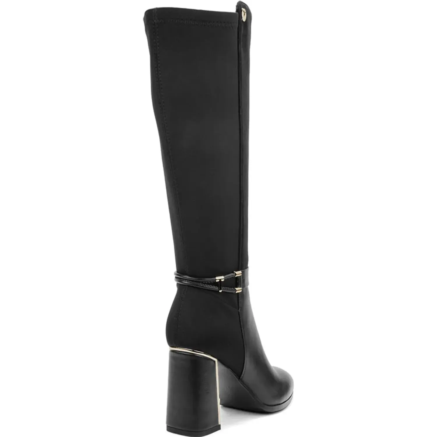 Bota Via Uno De Vestir Mujer Df2529-D5541 color black | Platanitos