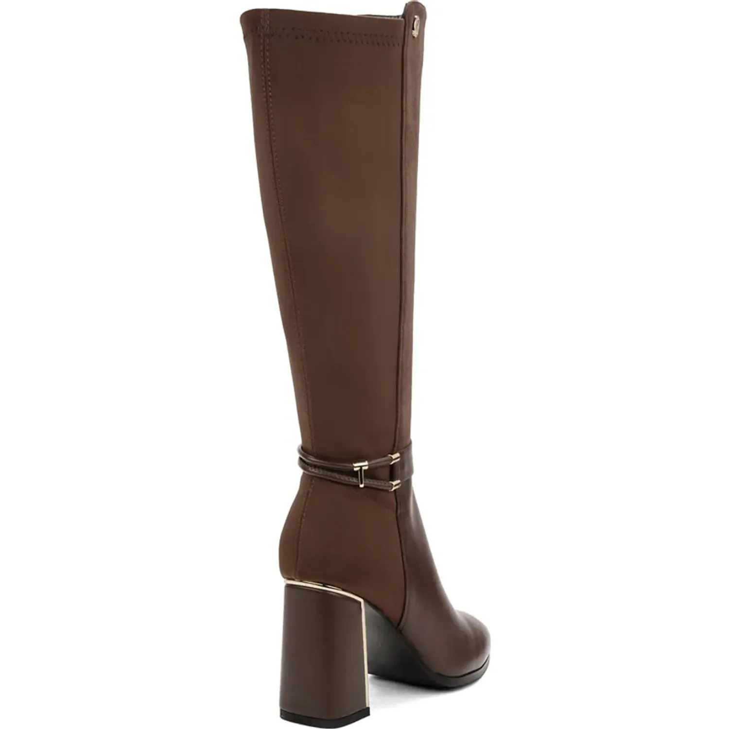 Bota Via Uno De Vestir Mujer Df2529-D5541 color brown | Platanitos