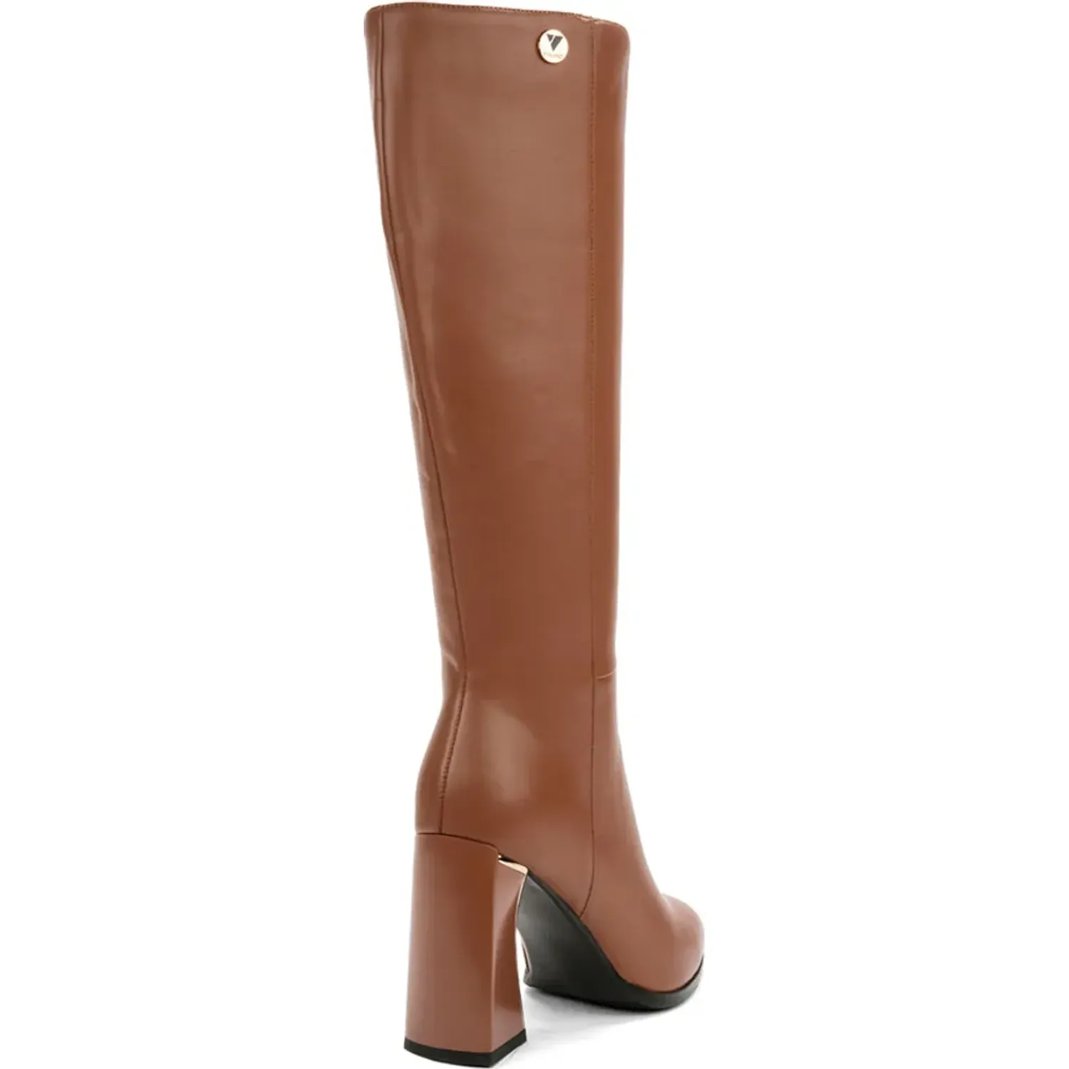Bota Via Uno De Vestir Mujer Df1389-F1562 color camel | Platanitos