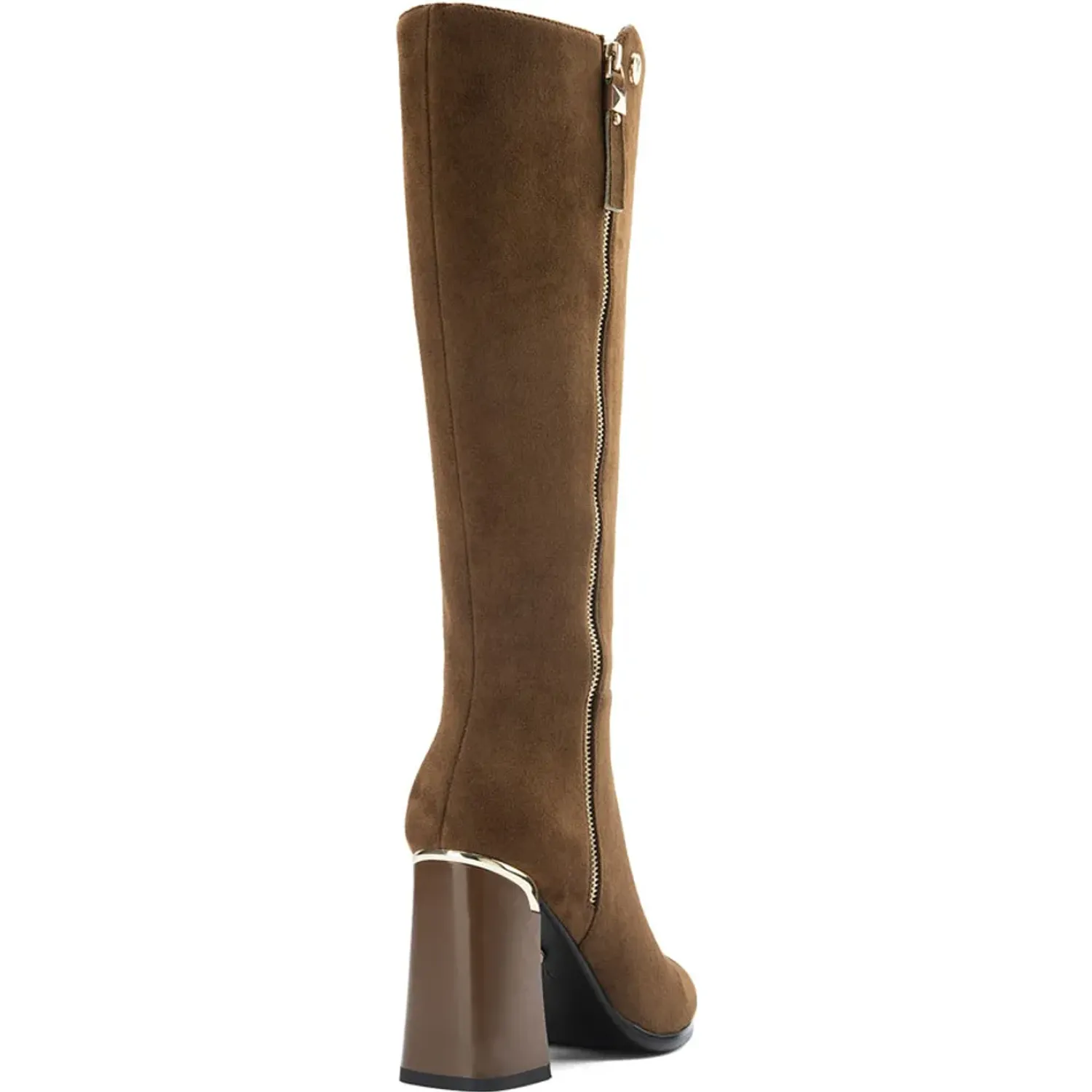 Bota Via Uno De Vestir Mujer Df2887-D6306 color camel | Platanitos