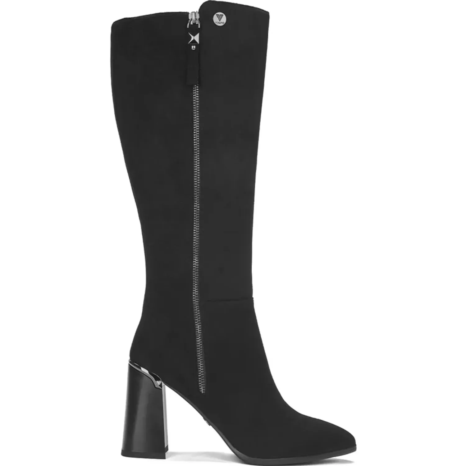 Bota Via Uno De Vestir Mujer Df2887-D6306 color black | Platanitos