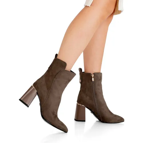 VIA UNO Botin De Vestir Mujer Df3002-R646