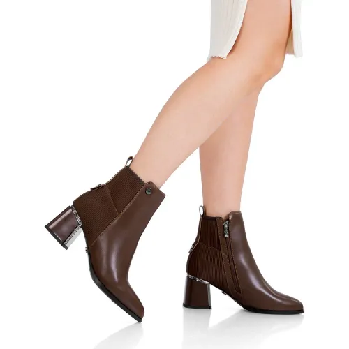 VIA UNO Botin De Vestir Mujer Kx249-H1091