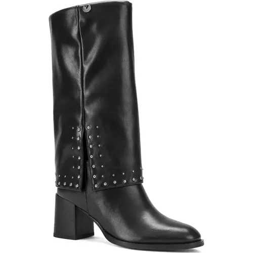 Bota Via Uno De Vestir Mujer Df3108-F2763 | Platanitos