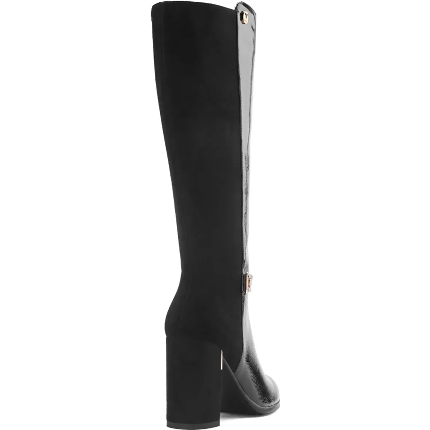 Bota Via Uno De Vestir Mujer Df3066-R891 color black | Platanitos