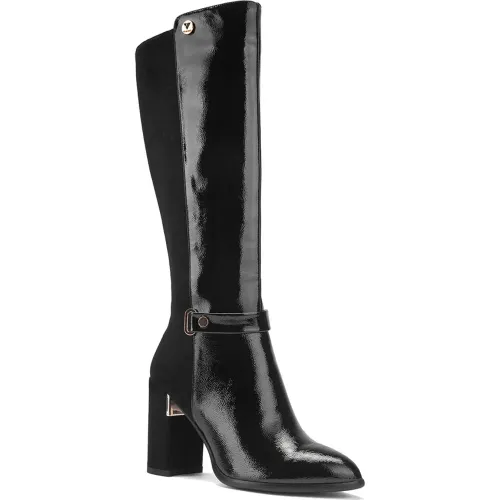 Bota Via Uno De Vestir Mujer Df3066-R891 | Platanitos