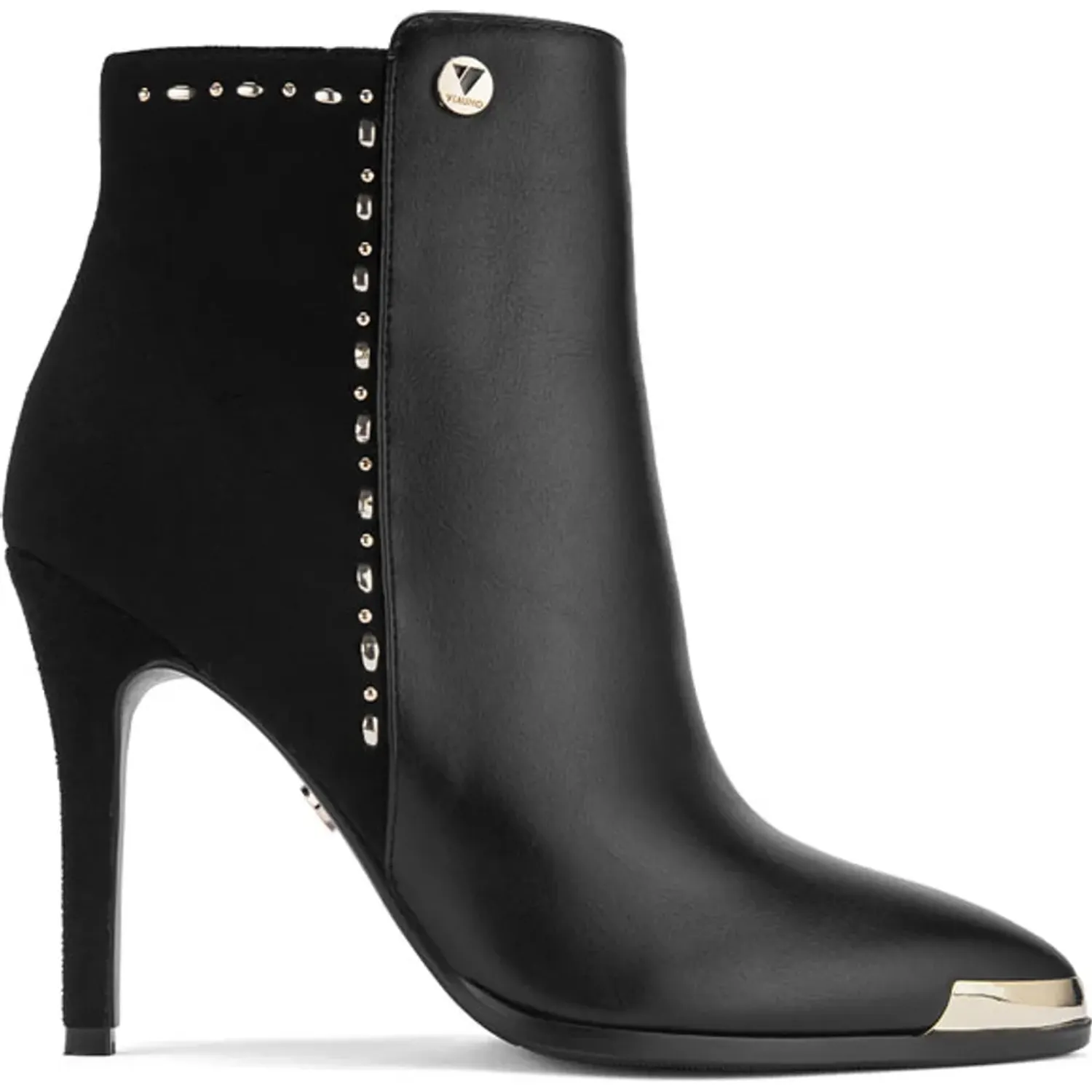 Botin Via Uno De Vestir Mujer Df3038-F2557 color black | Platanitos