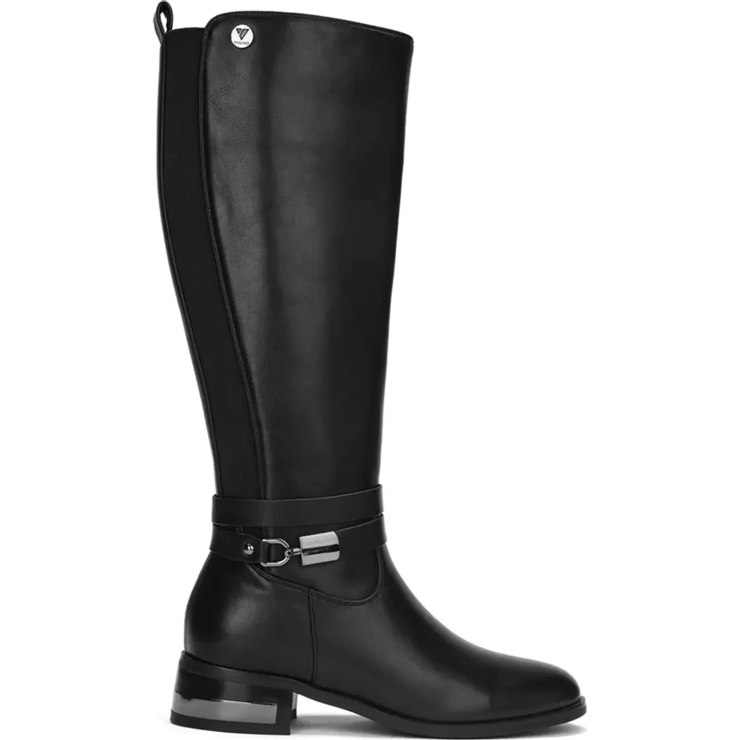 Bota Via Uno  Mujer Df2996-F2440 color black | Platanitos