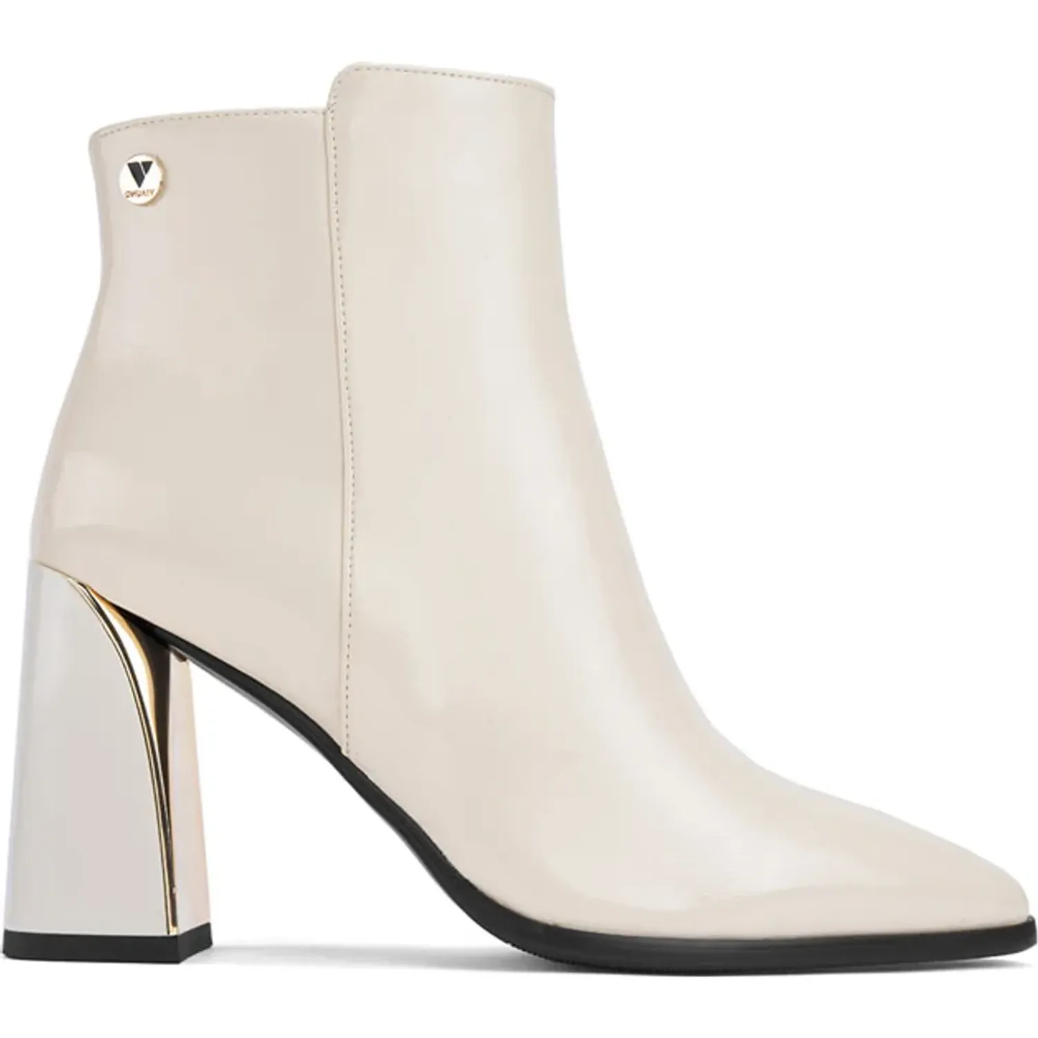 Botin Via Uno De Vestir Mujer Df2833-D6453 color off white | Platanitos