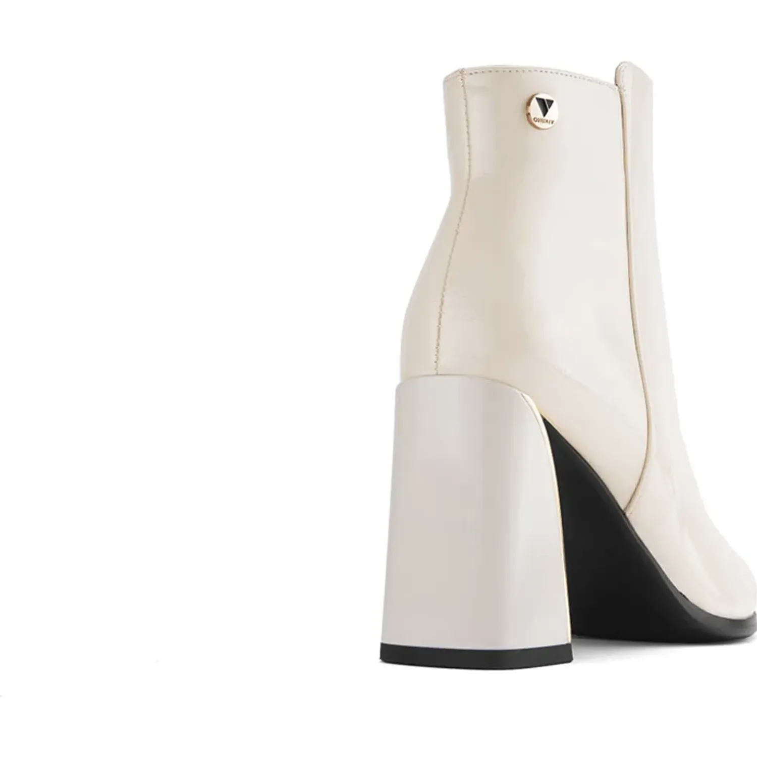 Botin Via Uno De Vestir Mujer Df2833-D6453 color off white | Platanitos