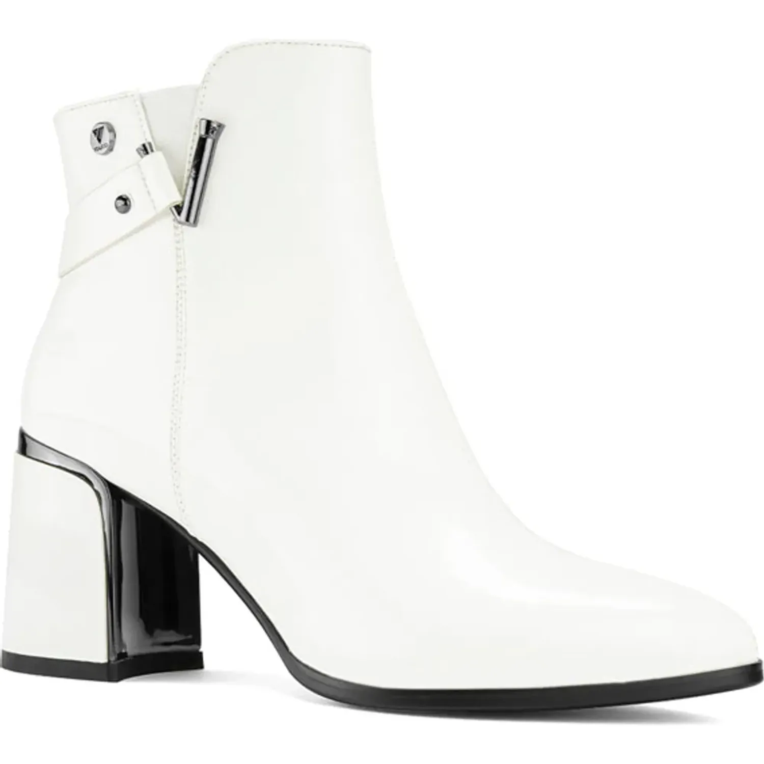 Botin Via Uno De Vestir Mujer Df2703-R1153 color white | Platanitos