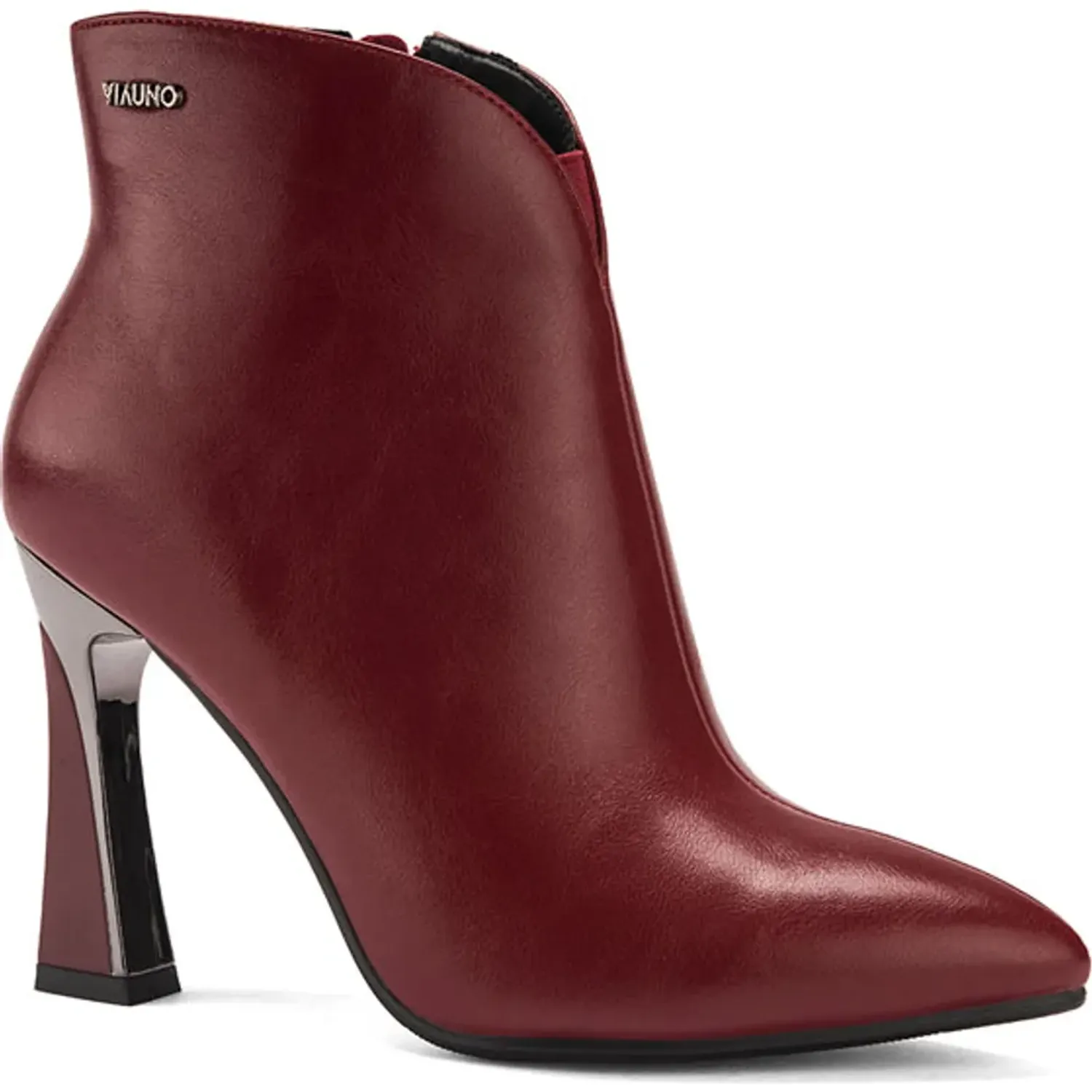 Botin Via Uno De Vestir Mujer Df1520-F2868-2 color red | Platanitos