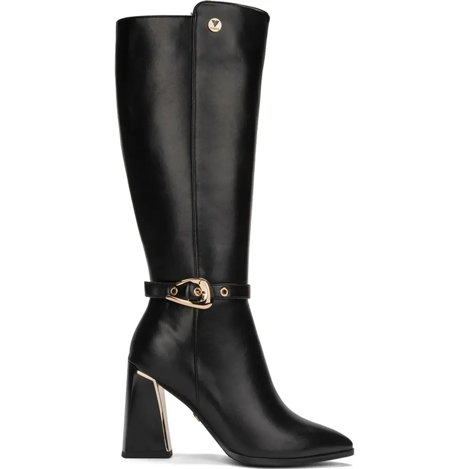 Bota Via Uno De Vestir Mujer Df1389-F2658 color black | Platanitos