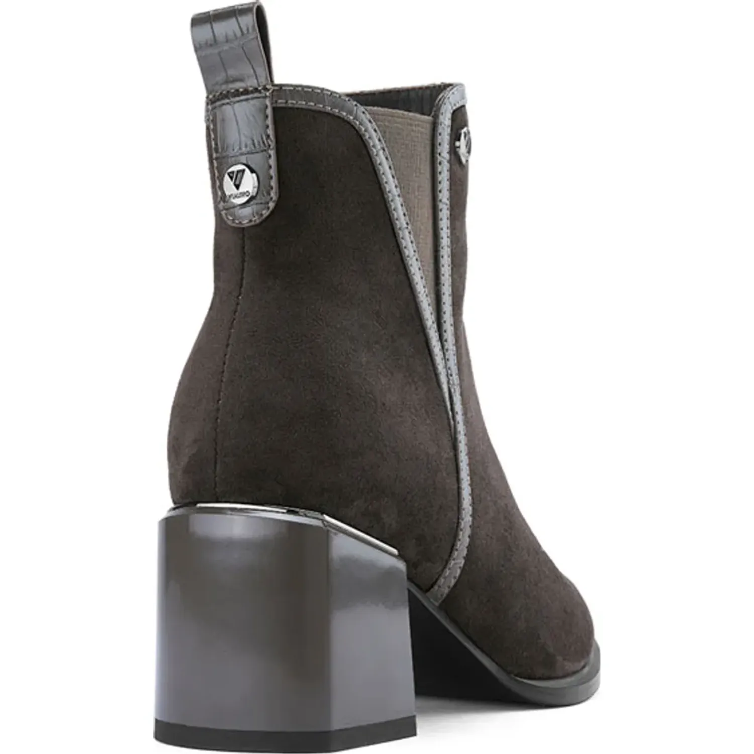 Botin Via Uno De Vestir Mujer Bk314-H1190-1 color taupe | Platanitos