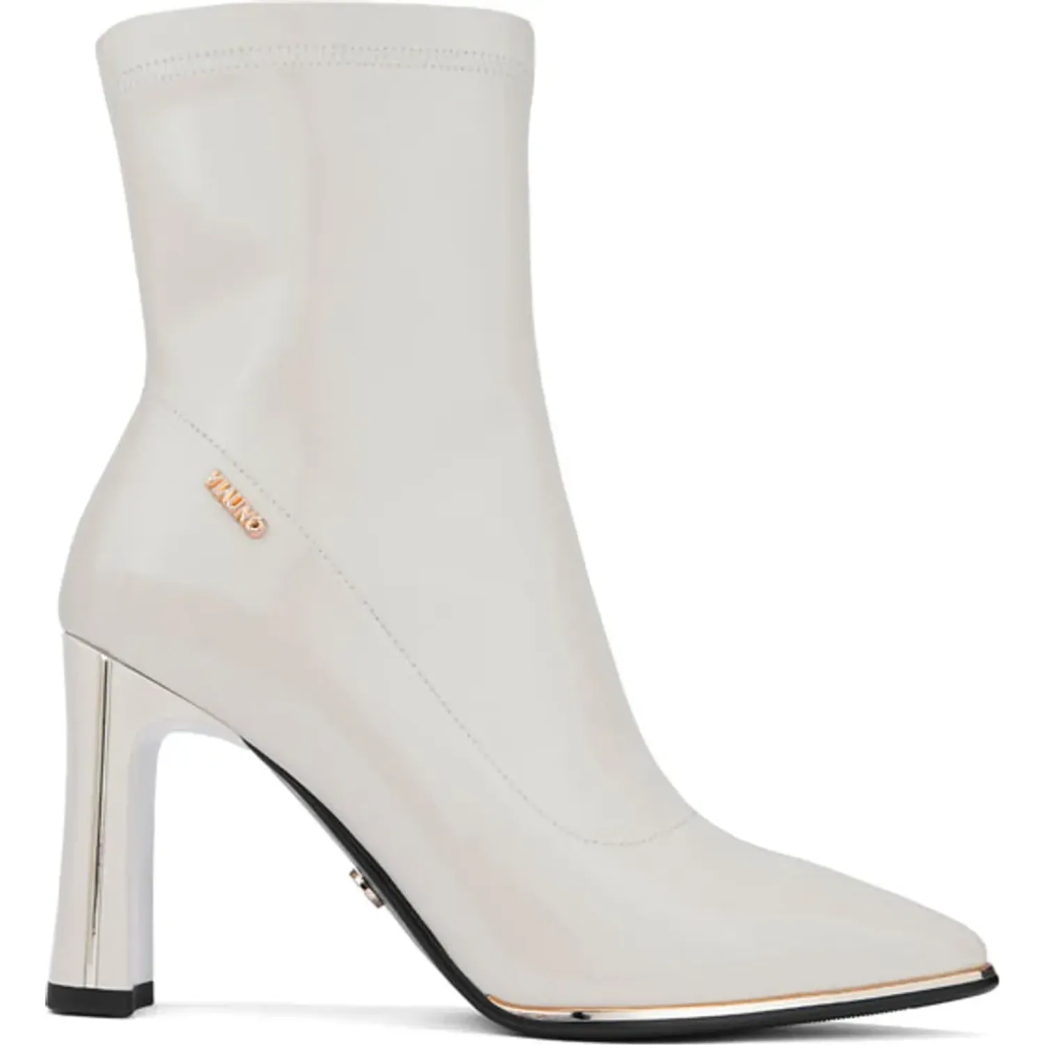 Botin Via Uno De Vestir Mujer Df2797-F2106 color off white | Platanitos