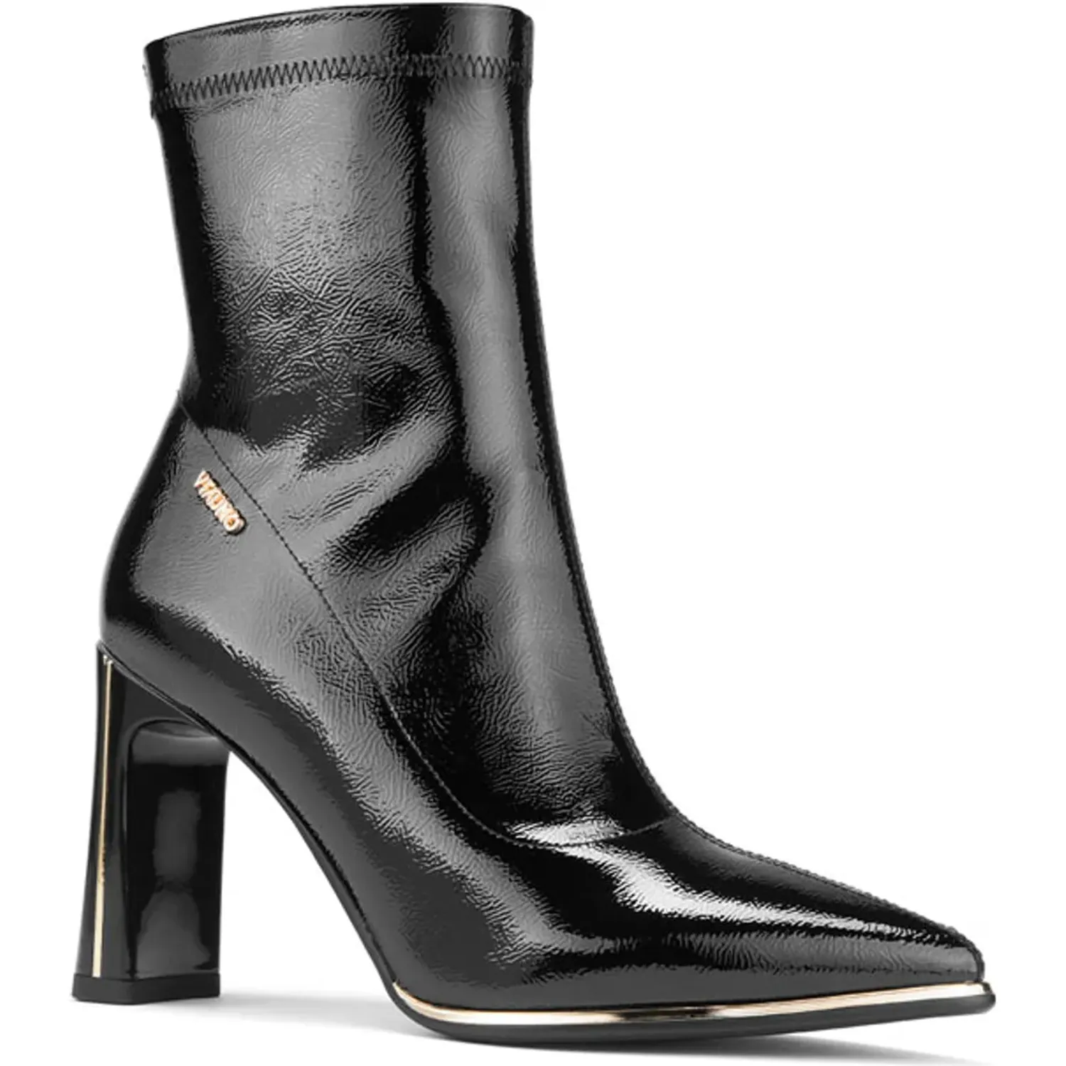 Botin Via Uno De Vestir Mujer Df2797-F2106 color black | Platanitos