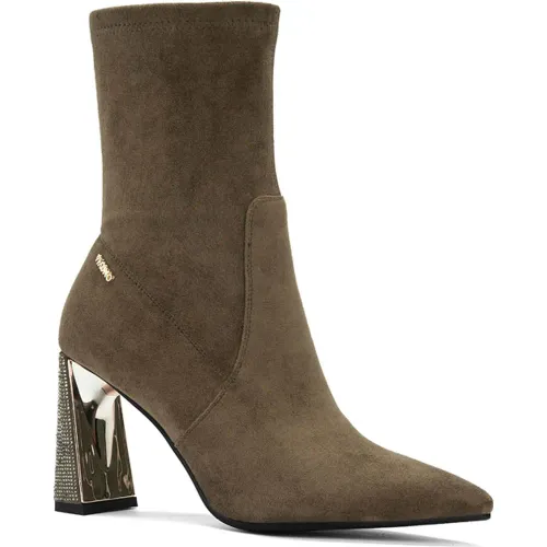 Botin Via Uno De Vestir Mujer Bkx973-1700-1 | Platanitos