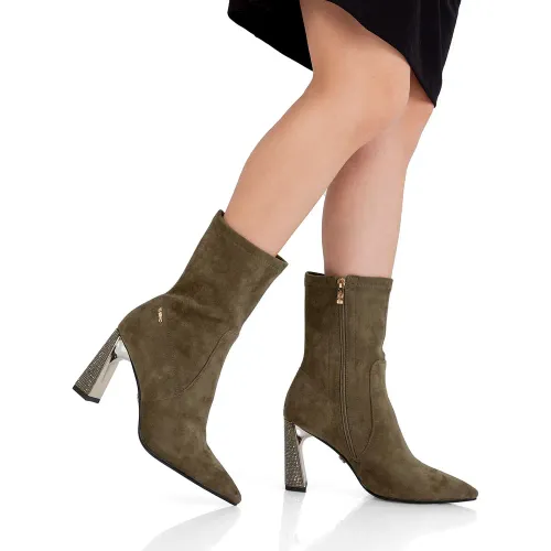 VIA UNO Botin De Vestir Mujer Bkx973-1700-1