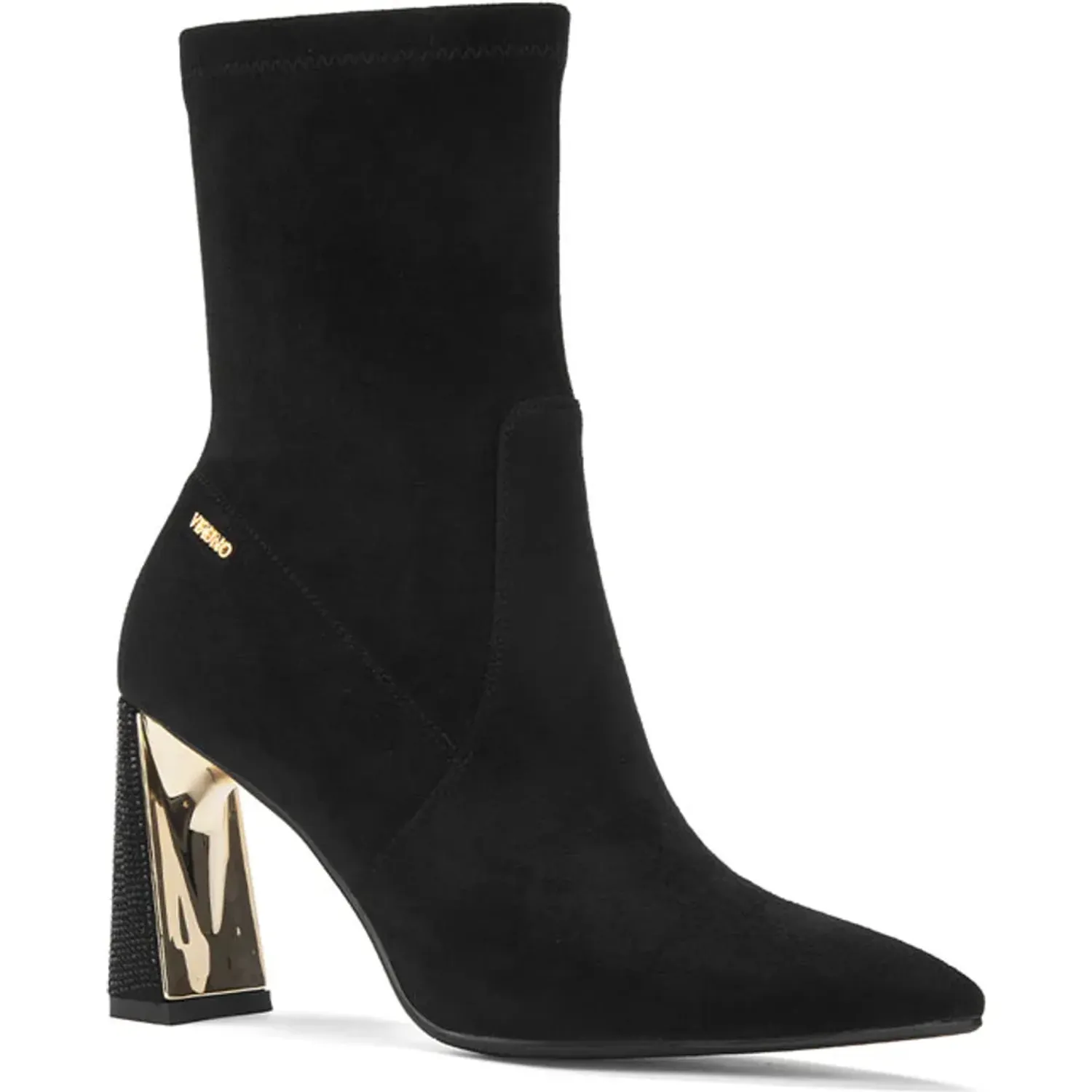 VIA UNO Botin Via Uno De Vestir Mujer Bkx973-1700 color black | Platanitos