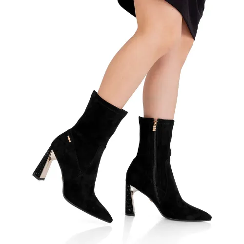 VIA UNO Botin De Vestir Mujer Bkx973-1700