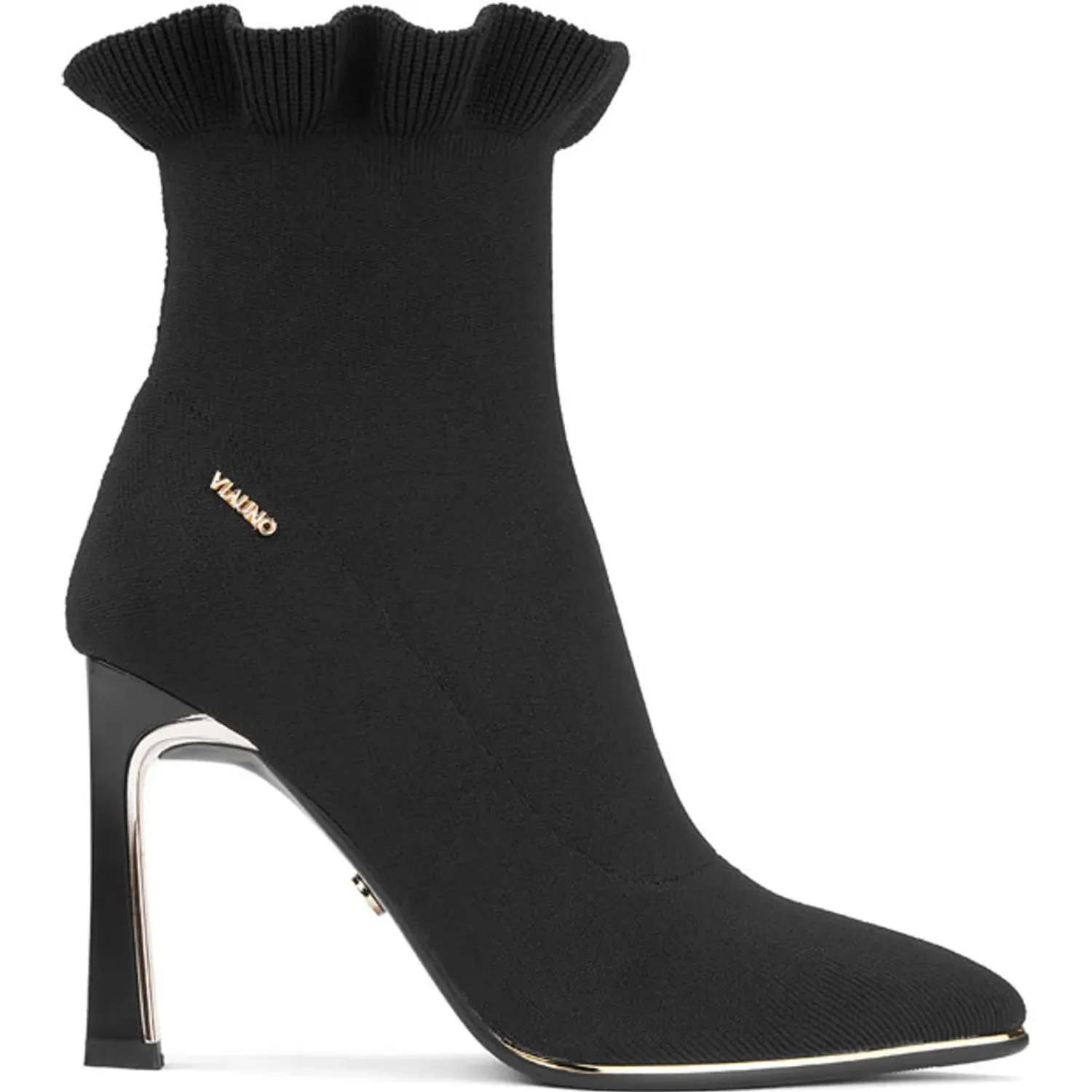Botin Via Uno De Vestir Mujer Df3012-F2502 color black | Platanitos