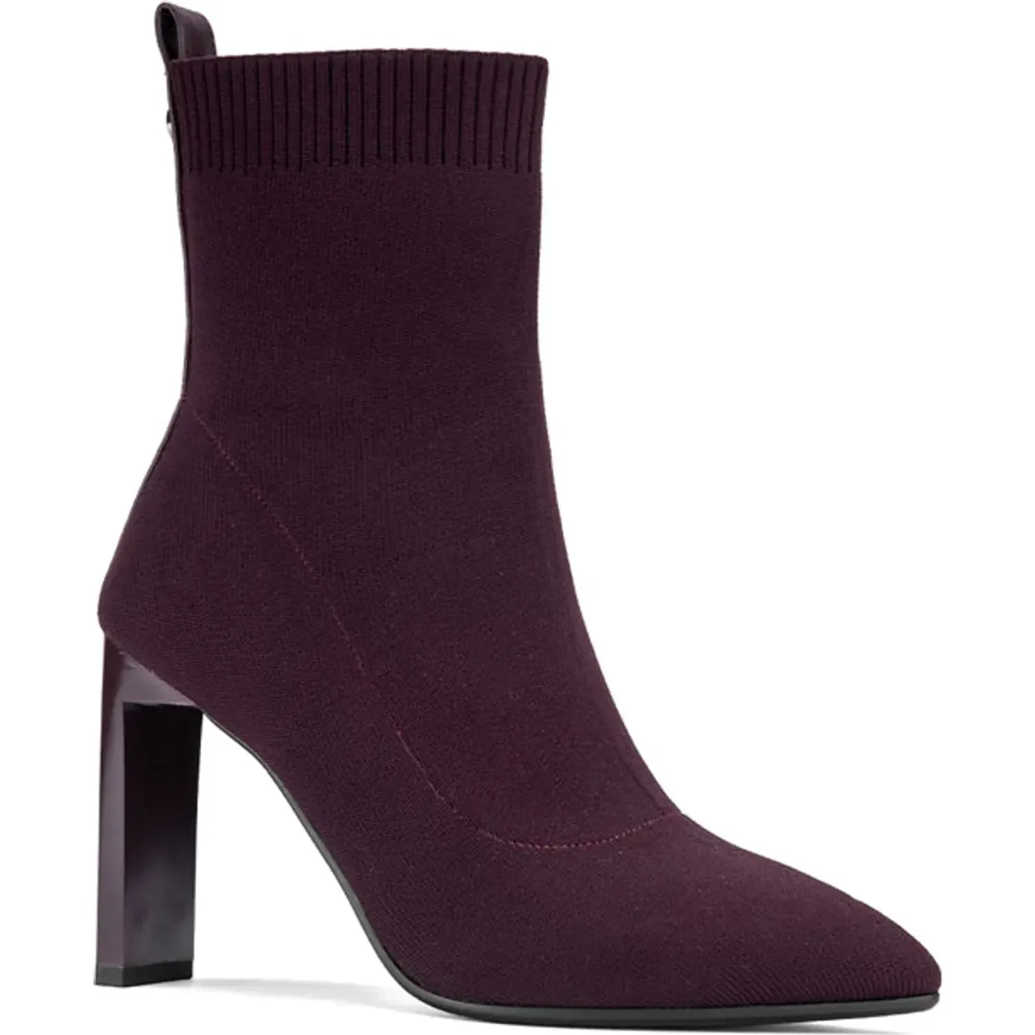 Botin Via Uno De Vestir Mujer Df2823-R1165 color burgundy | Platanitos