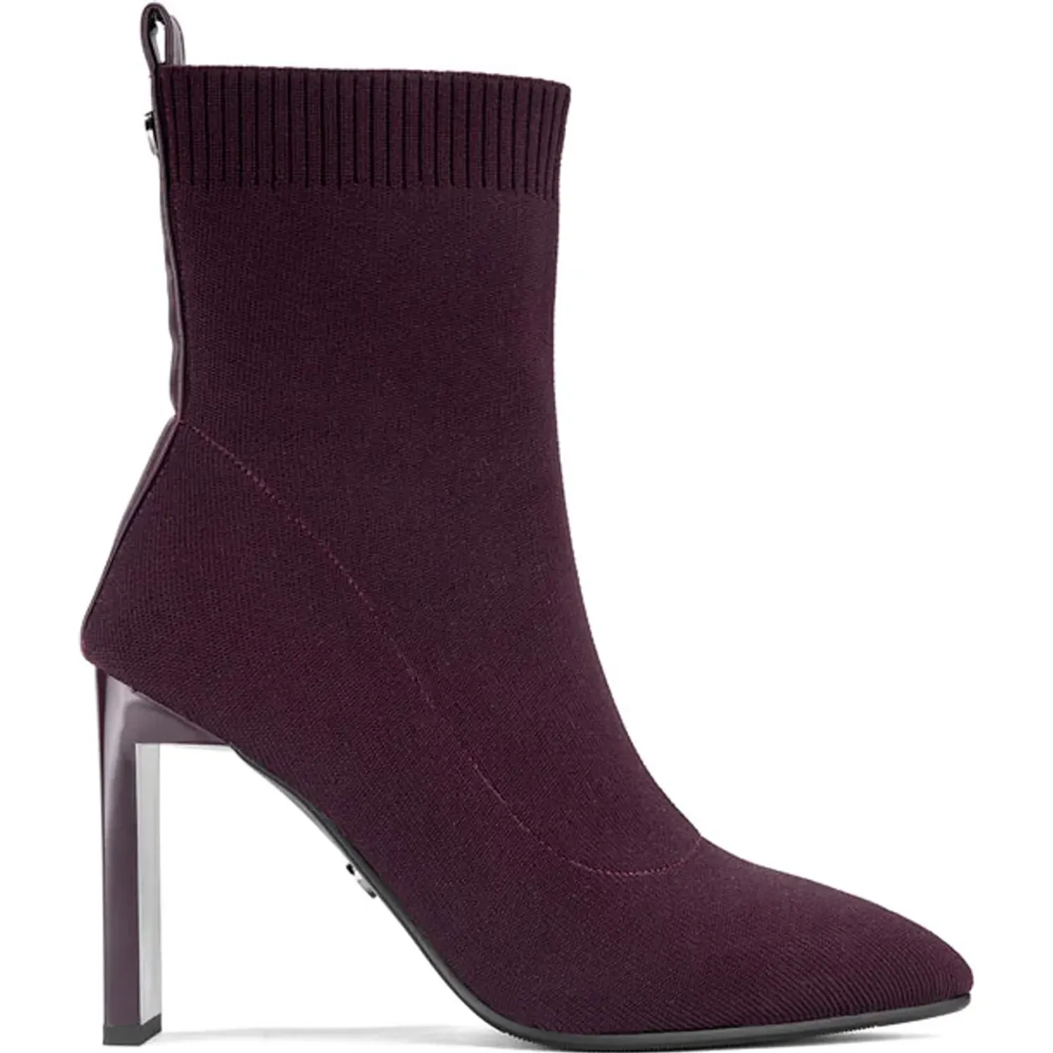 Botin Via Uno De Vestir Mujer Df2823-R1165 color burgundy | Platanitos