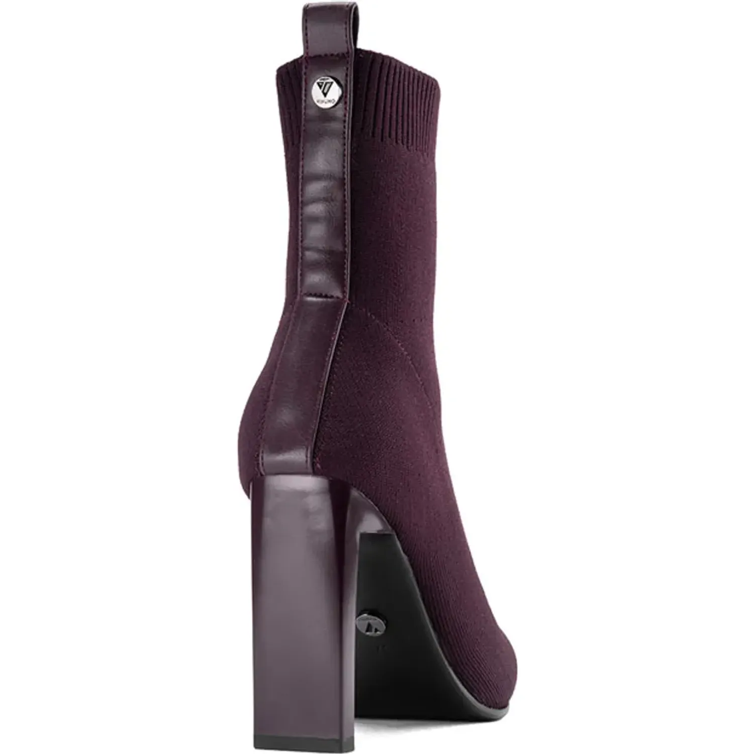 Botin Via Uno De Vestir Mujer Df2823-R1165 color burgundy | Platanitos