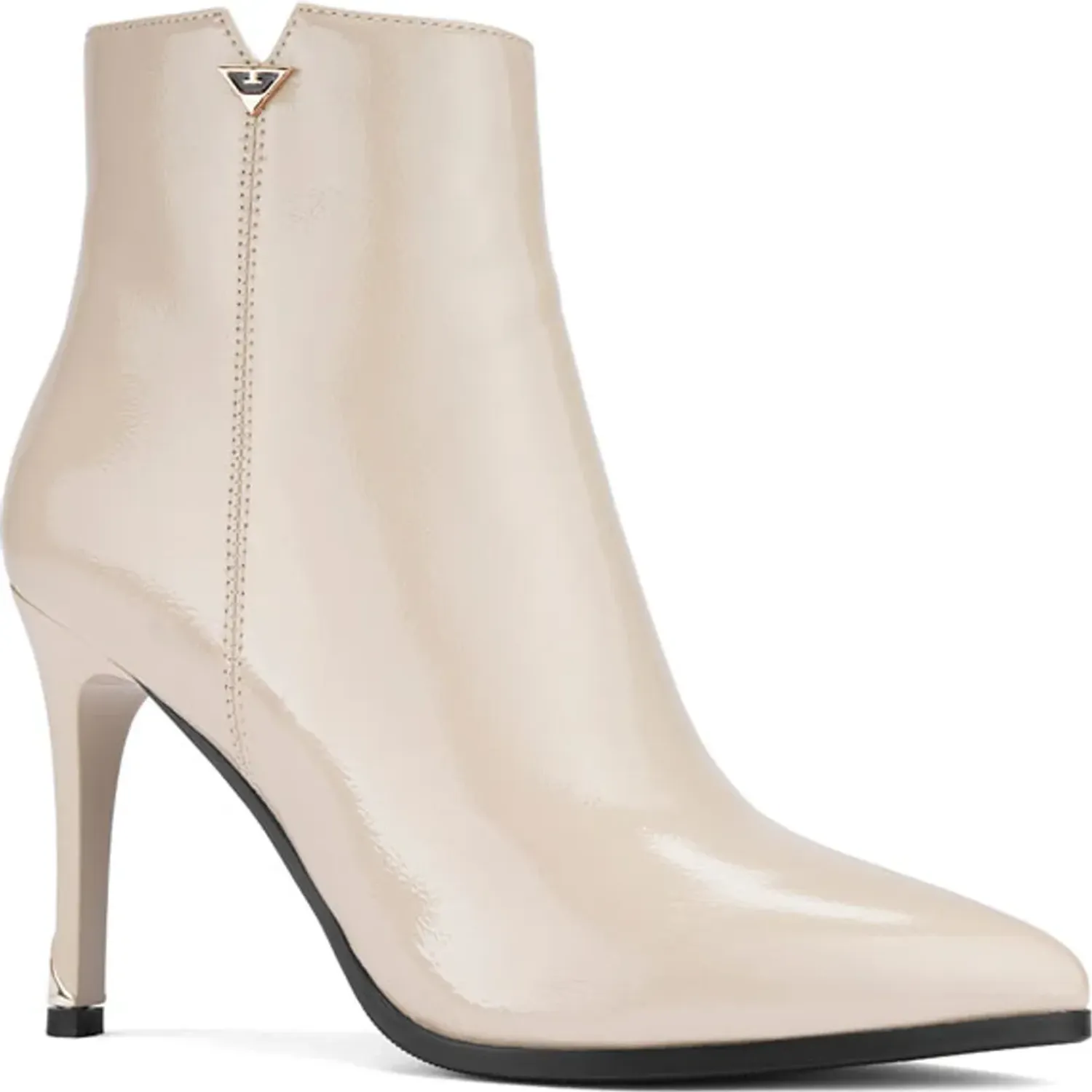 VIA UNO Botin Via Uno De Vestir Mujer Bk211-10533-2 color beige | Platanitos