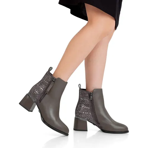 VIA UNO Botin De Vestir Mujer Bk131-1793