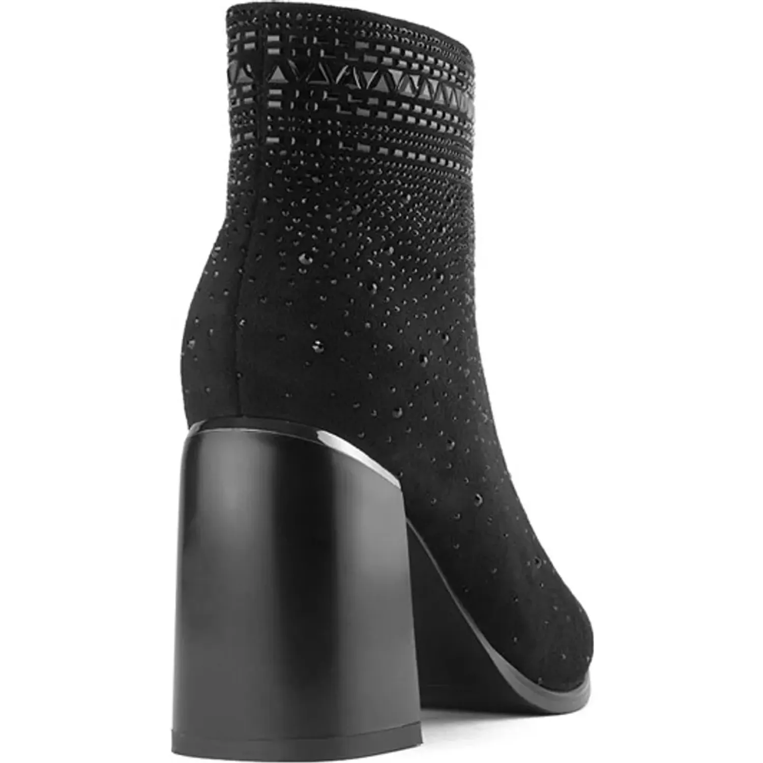 Botin Via Uno De Vestir Mujer Bk123-10369d color black | Platanitos