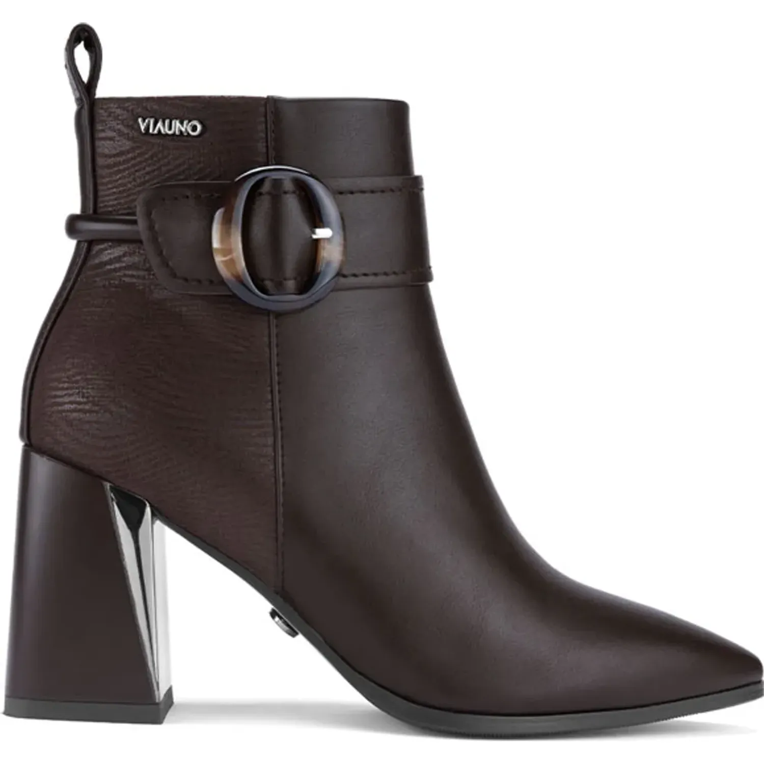 VIA UNO Botin Via Uno De Vestir Mujer Bk01-H1068 color brown | Platanitos