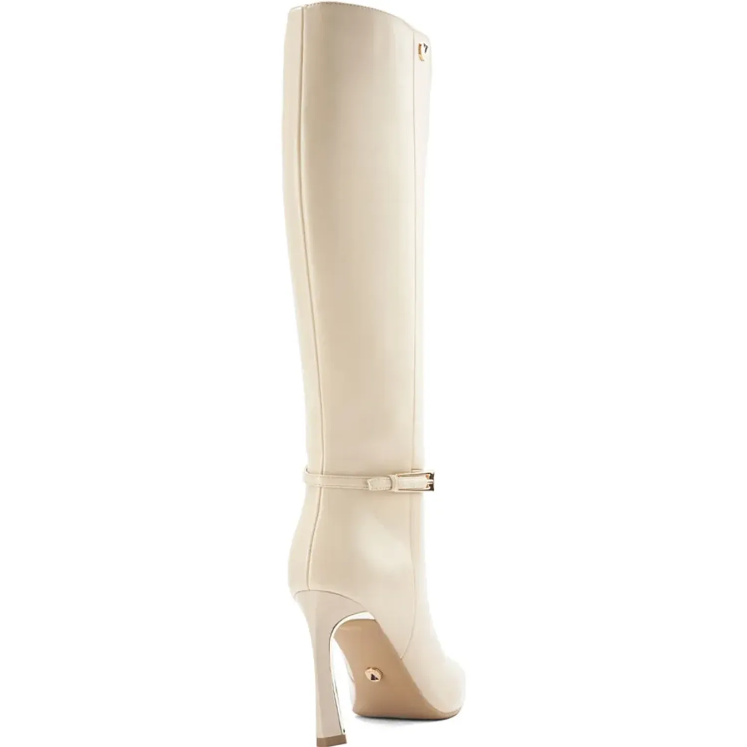 Bota Via Uno De Vestir Mujer A1245-X2278 color beige | Platanitos