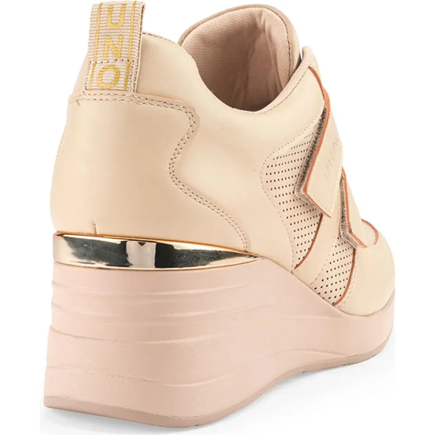 VIA UNO Zapatilla Via Uno Mujer H21583-12-2 color beige | Platanitos