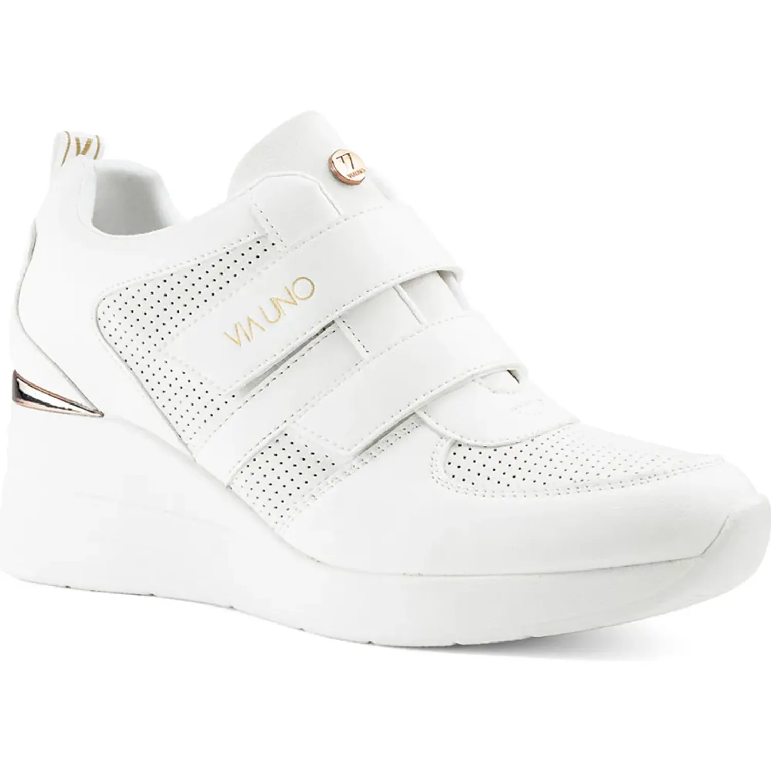 VIA UNO Zapatilla Via Uno Mujer H21583-12-2 color white | Platanitos