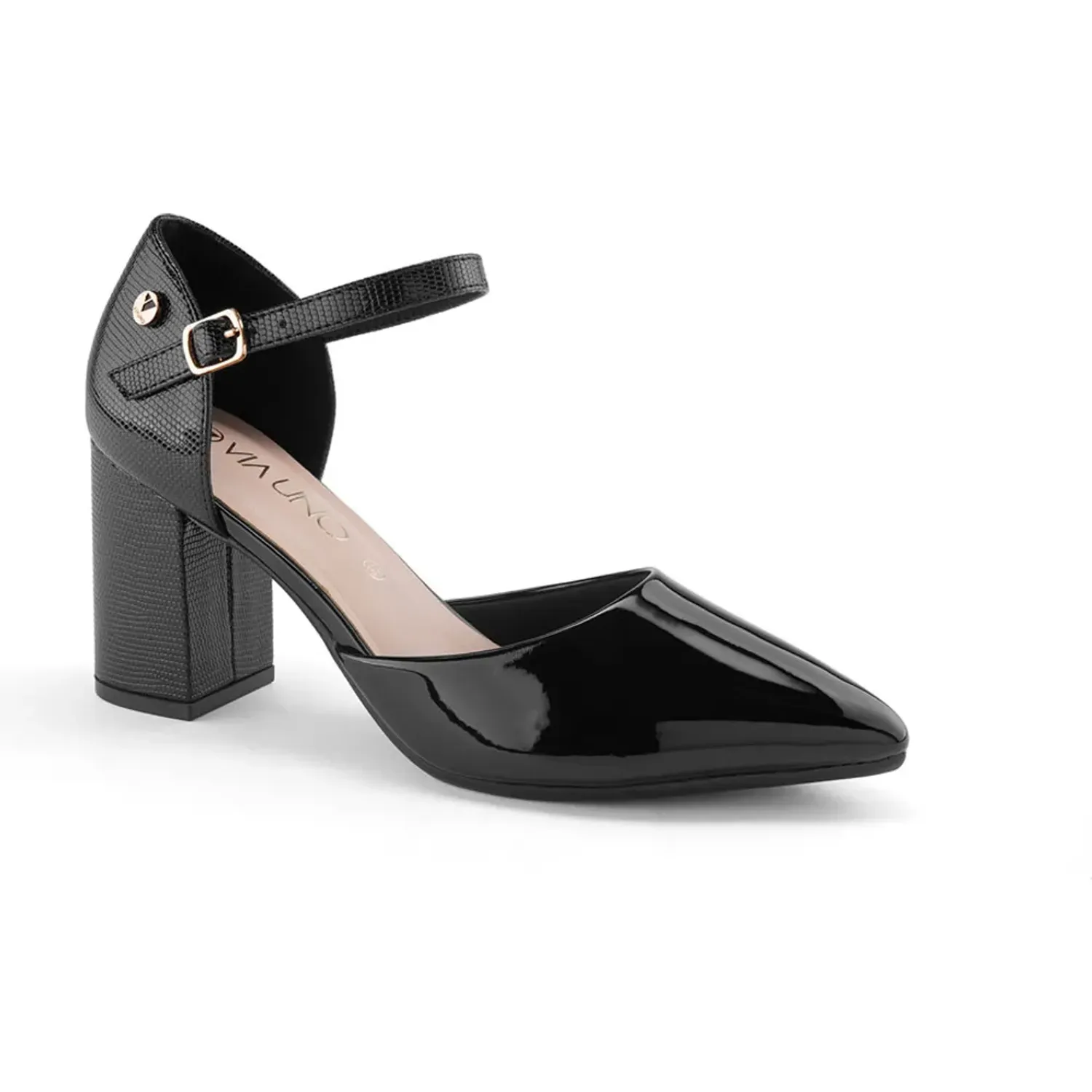 VIA UNO Calzado Via Uno De Vestir Mujer Pl585 color black | Platanitos